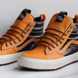 Vans Sk8 Hi MTE 2.0 DX Primaloft All Weather Apricot Black Shoe Men’s Size 11